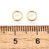Brass Open Jump Rings KK-V007-004G-08-3