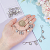 4Pcs Iron Boot Strap Chains HJEW-OC00220-3