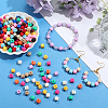 280Pcs 14 Colors Opaque Acrylic Beads MACR-SC0001-99-3
