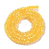 Baking Electroplate Glass Beads Strands DGLA-A039-J2MM-B13-2