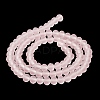 Transparent Glass Beads Strands EGLA-A034-T10mm-MD22-4