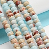 Synthetic Imperial Jasper Dyed Beads Strands G-D077-E01-02-2