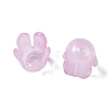 Transparent Acrylic Beads Caps OACR-B022-01A-2