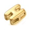 Ion Plating(IP) 304 Stainless Steel Slide Charms STAS-B075-37G-H-2