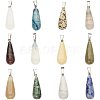 Natural/Synthetic Gemstone Pendants G-PH0019-08-1