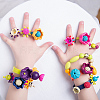 SUNNYCLUE DIY Magic Acrylic Beads For Children's Cordless Necklaces or Bracelets MACR-SC0001-01-4