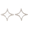 Zinc Alloy Spring Gate Rings AL-CBAC079-05P-1