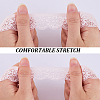 10 Yards Polyester Elastic Lace Trim OCOR-WH0086-04A-6