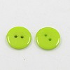 Acrylic Sewing Buttons BUTT-E084-C-03-2