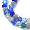 Electroplate Glass Beads Strands EGLA-P048-A02-3