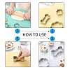 Tarnish Resistant 304 Stainless Steel Cookie Cutters LS-DIY-E012-07A-3