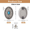 12 Sets Alloy Decorative Rivets BUTT-FH0001-013A-2