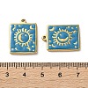 304 Stainless Steel Pendants STAS-A124-17A-G-3