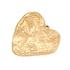 Textured 304 Stainless Steel Pendants STAS-D264-06G-G-2