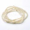 Glass Pearl Beads Strands HY-3D-B02-1