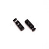 Alloy Spring Cord Locks FIND-WH0100-80EB-1