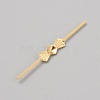 Alloy Bowknot Buckles FIND-WH0148-135G-2
