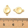 SHEGRACE Brass Connector Charms XGRQ6H115-895G-3