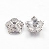 Tibetan Style Bead Caps TIBEB-A24621-P-LF-1