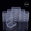 Plastic Bead Containers CON-BC0004-12B-4