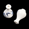 Handmade Printed Porcelain Beads PORC-T136-03A-01-2