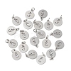 304 Stainless Steel Charms STAS-Q201-T448P-3
