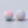 Imitation Pearl Acrylic Beads OACR-T004-10mm-11-2