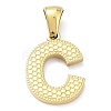 Ion Plating(IP) 316L Surgical Stainless Steel Pendants STAS-Q247-01G-03-1