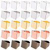 30Pcs 5 Colors Brass Finger Rings RJEW-SC0001-40-1