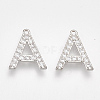 Alloy Micro Pave Cubic Zirconia Charms ZIRC-T007-JA299-A-1