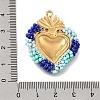 304 Stainless Steel Pendants STAS-E549-04G-4
