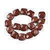 Synthetic Goldstone Beads Strands G-T138-167-2