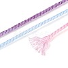 30M Segment Dyed Macrame Cotton Cord OCOR-T018-01M-3