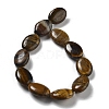 Natural Tiger Eye Beads Strands G-P528-M09-01-3