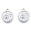 Non-Tarnish 201 Stainless Steel Pendants X-STAS-N098-182P-3