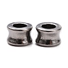 Tibetan Style Alloy European Beads K0PCJ052-3