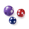 Opaque Acrylic Beads SACR-CW0001-03-4