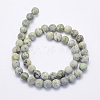 Natural Crazy Agate Beads Strands X-G-G707-8mm-B12-2