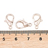 Zinc Alloy Lobster Claw Clasps X-E105-RG-4