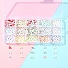 127.5G 15 Colors Baking Paint Glass Seed Beads SEED-FS0001-40-8