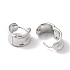 Ring Brass Hoop Earrings for Women EJEW-U008-10P-2