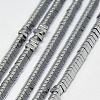 Electroplate Non-magnetic Synthetic Hematite Beads Strands G-J174-3x3mm-01-1