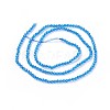 Transparent Glass Beads Strands GLAA-F094-A02-2