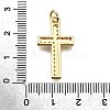 Brass Micro Pave Cubic Zirconia Pendants KK-Z100-42G-03-3