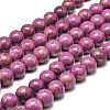 Natural Mashan Jade Beads Strands X-G-P232-01-B-8mm-3
