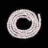 Transparent Glass Beads Strands EGLA-A044-T1mm-MB22-3