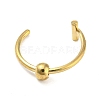 Ion Plating(IP) 304 Stainless Steel Lip Rings Piercing Jewelry AJEW-K037-06A-G-2
