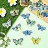 16Pcs 8 Styles Polyester Iron on Clothing Patches PATC-CJ0001-05-5