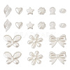 Craftdady 180Pcs 9 Style ABS Plastic Imitation Pearl Beads OACR-CD0001-08-2