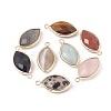 Natural & Synthetic Mixed Gemstone Pendants G-L514-023-1